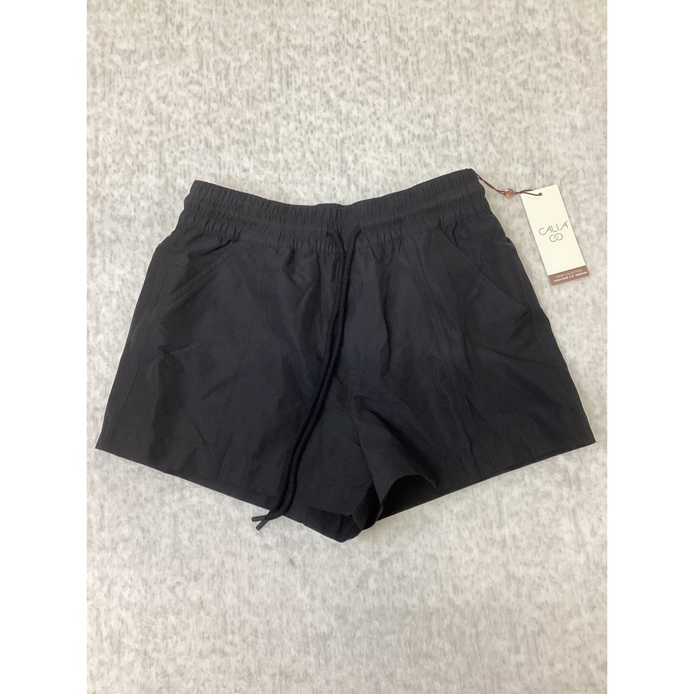 CALIA Utility High Rise Boardshort Pure‎ Black XS WSA23507B NWT